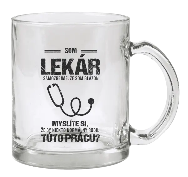 Hrnček Samozrejme, že som blázon - lekár