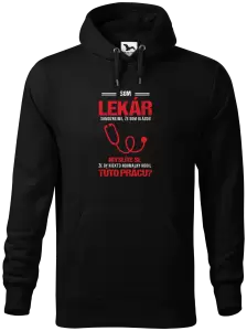 Pánska mikina Samozrejme, že som blázon - lekár