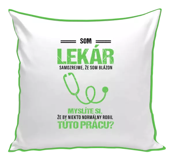 Vankúš Samozrejme, že som blázon - lekár