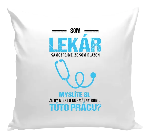Vankúš Samozrejme, že som blázon - lekár