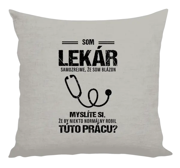 Vankúš Samozrejme, že som blázon - lekár