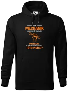 Pánska mikina Samozrejme, že som blázon - mechanik