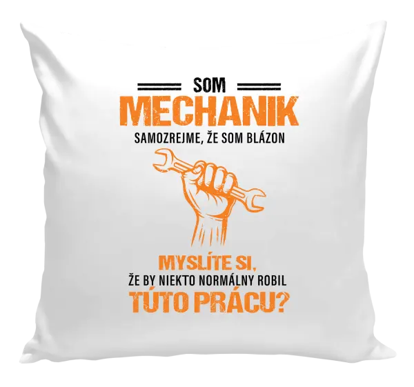 Vankúš Samozrejme, že som blázon - mechanik