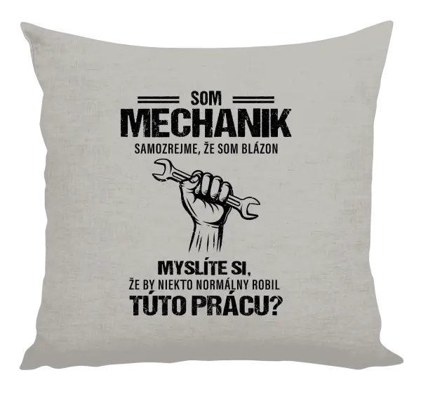 Vankúš Samozrejme, že som blázon - mechanik