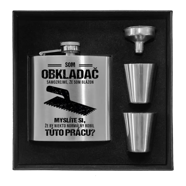 Ploskačka v krabičke Samozrejme, že som blázon - obkladač