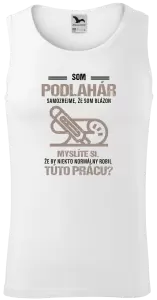 Pánske tielko Samozrejme, že som blázon - podlahár