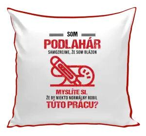 Vankúš Samozrejme, že som blázon - podlahár