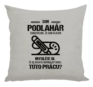 Vankúš Samozrejme, že som blázon - podlahár