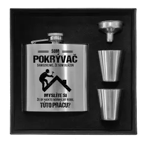 Ploskačka v krabičke Samozrejme, že som blázon - pokrývač