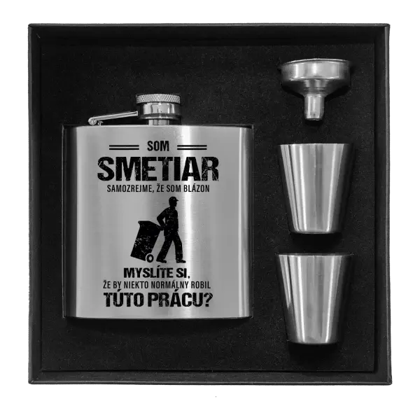 Ploskačka v krabičke Samozrejme, že som blázon - smetiar