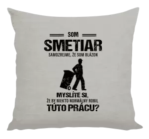 Vankúš Samozrejme, že som blázon - smetiar