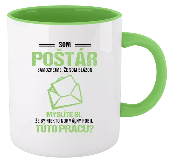 Hrnček  Samozrejme, že som blázon - poštár