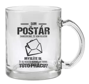 Hrnček Samozrejme, že som blázon - poštár