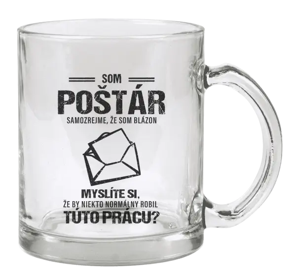 Hrnček Samozrejme, že som blázon - poštár