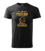 Pánske tričko Samozrejme, že som blázon - poštár