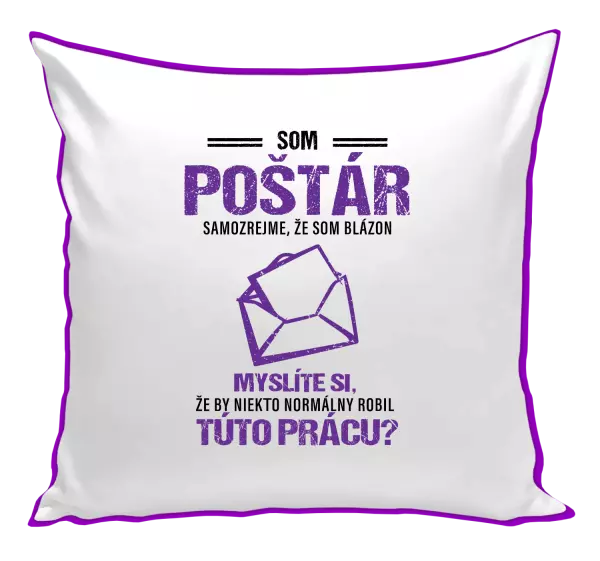 Vankúš Samozrejme, že som blázon - poštár