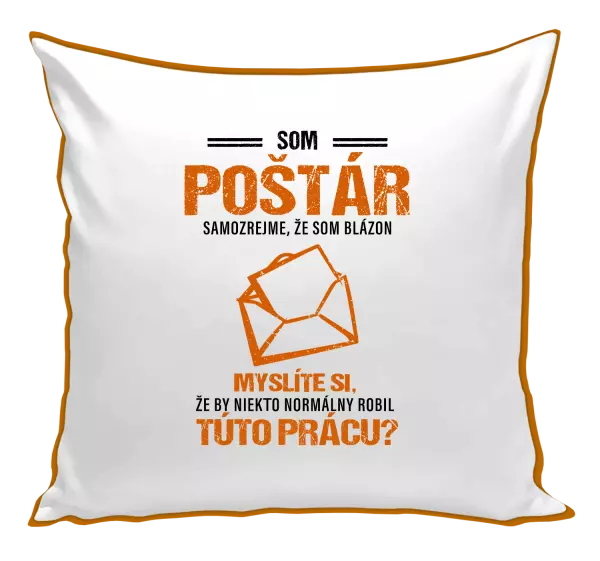 Vankúš Samozrejme, že som blázon - poštár