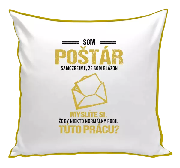 Vankúš Samozrejme, že som blázon - poštár