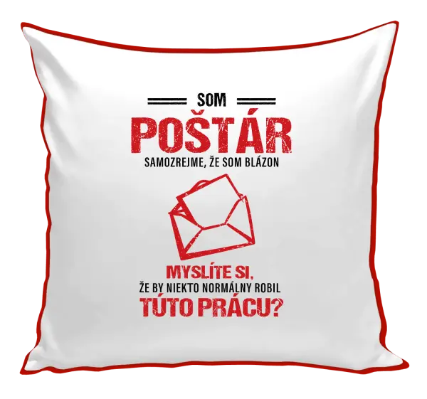 Vankúš Samozrejme, že som blázon - poštár