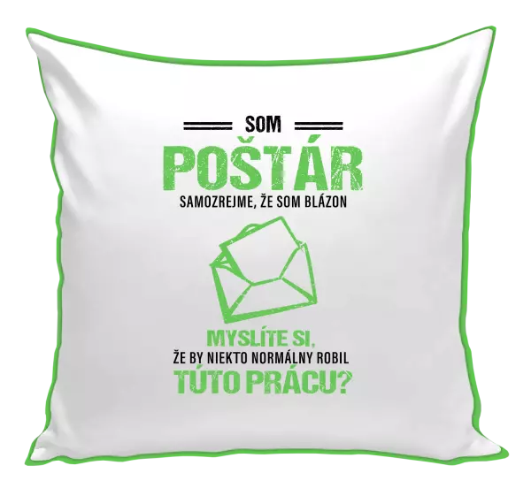 Vankúš Samozrejme, že som blázon - poštár