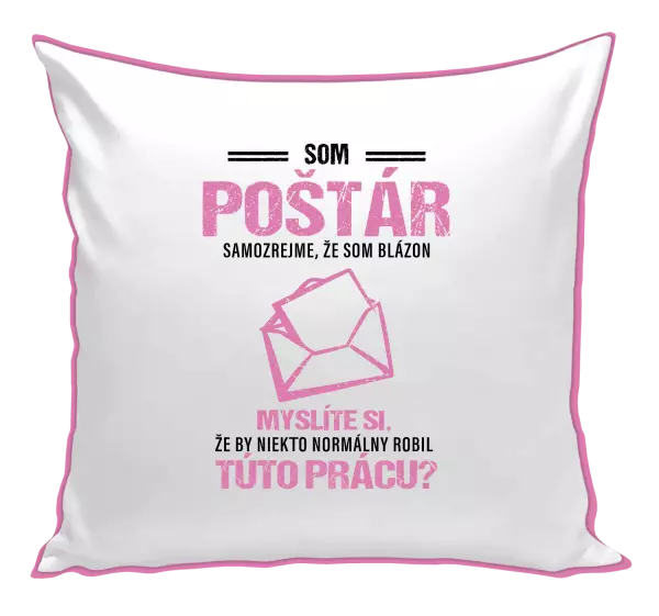 Vankúš Samozrejme, že som blázon - poštár
