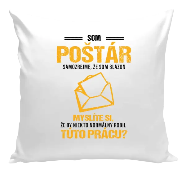 Vankúš Samozrejme, že som blázon - poštár