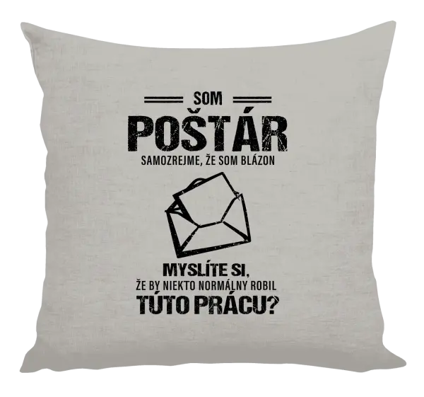 Vankúš Samozrejme, že som blázon - poštár