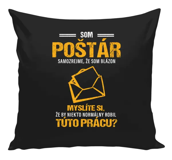 Vankúš Samozrejme, že som blázon - poštár