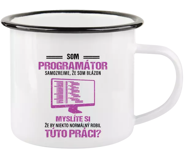 Plecháčik Samozrejme, že som blázon - programátor