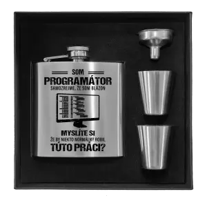 Ploskačka v krabičke Samozrejme, že som blázon - programátor