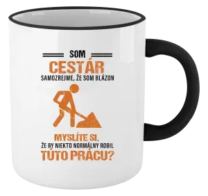 Hrnček Samozrejme, že som blázon - cestár