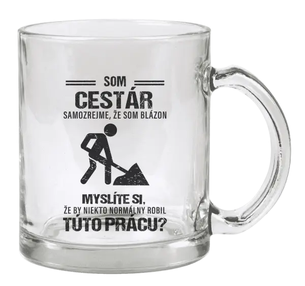 Hrnček Samozrejme, že som blázon - cestár