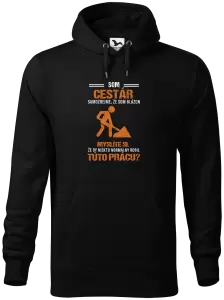 Pánska mikina Samozrejme, že som blázon - cestár