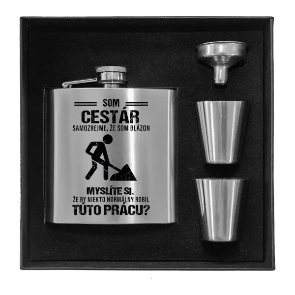 Ploskačka v krabičke Samozrejme, že som blázon - cestár