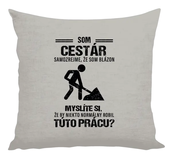 Vankúš Samozrejme, že som blázon - cestár