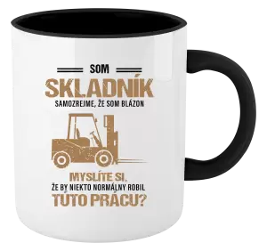 Hrnček  Samozrejme, že som blázon - skladník