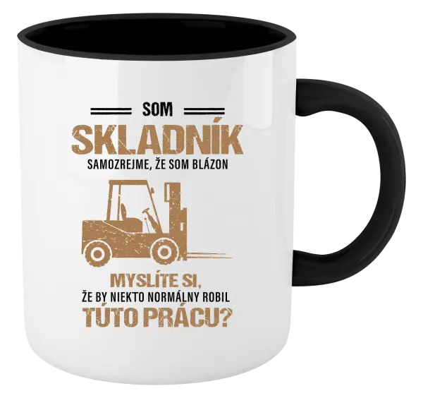 Hrnček  Samozrejme, že som blázon - skladník