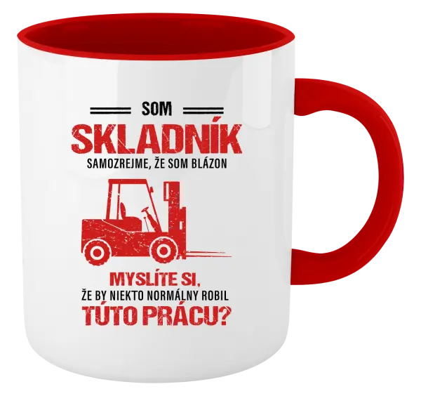 Hrnček  Samozrejme, že som blázon - skladník