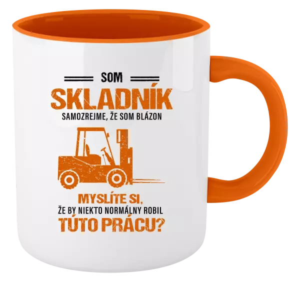 Hrnček  Samozrejme, že som blázon - skladník