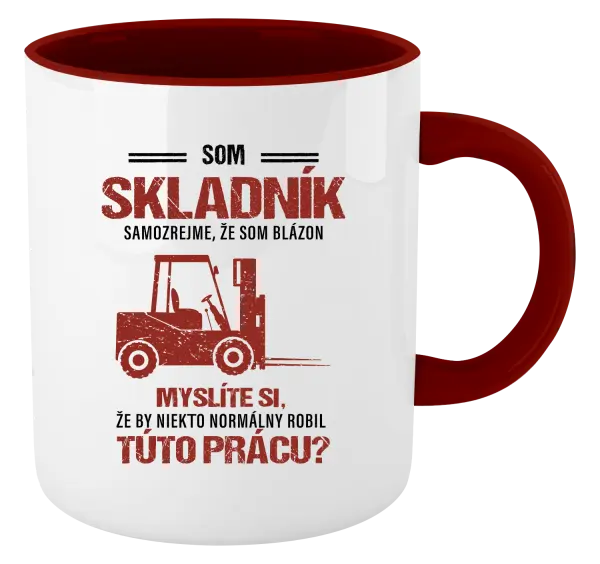 Hrnček  Samozrejme, že som blázon - skladník