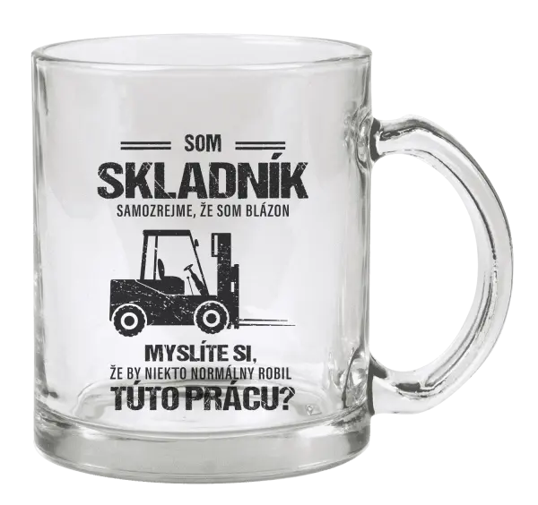 Hrnček Samozrejme, že som blázon - skladník