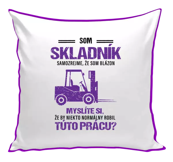 Vankúš Samozrejme, že som blázon - skladník