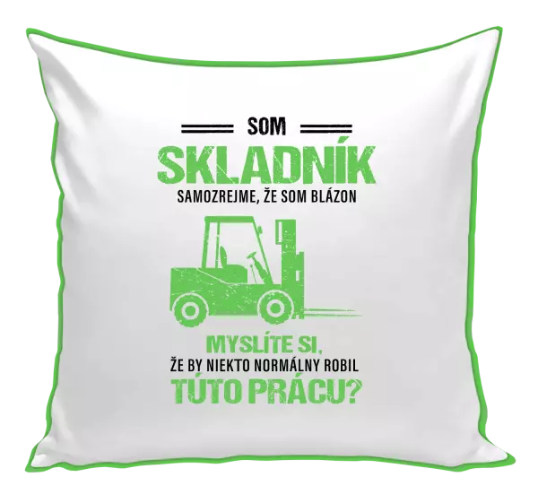 Vankúš Samozrejme, že som blázon - skladník