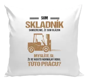 Vankúš Samozrejme, že som blázon - skladník