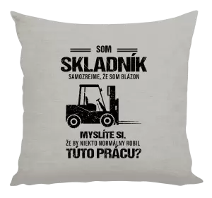 Vankúš Samozrejme, že som blázon - skladník