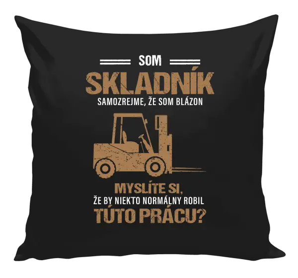 Vankúš Samozrejme, že som blázon - skladník