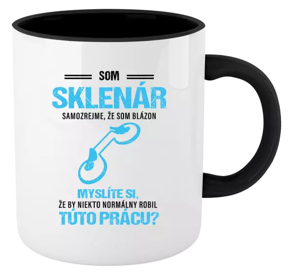 Hrnček  Samozrejme, že som blázon - sklenár