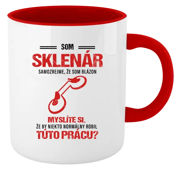 Hrnček  Samozrejme, že som blázon - sklenár