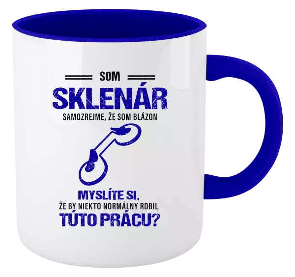 Hrnček  Samozrejme, že som blázon - sklenár