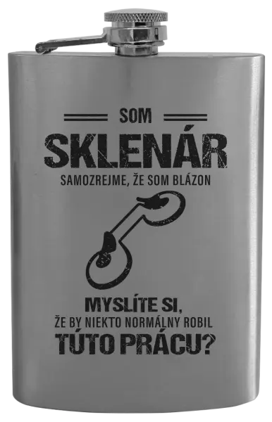 Ploskačka Samozrejme, že som blázon - sklenár